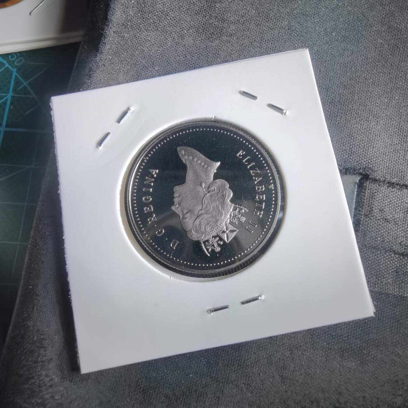 沼泽如烟--第974场 加拿大1991年50分精制币