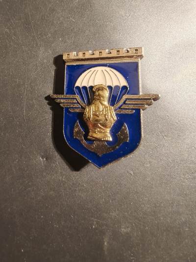老王徽章第179期 - 法国陆军第17伞兵工兵团证章