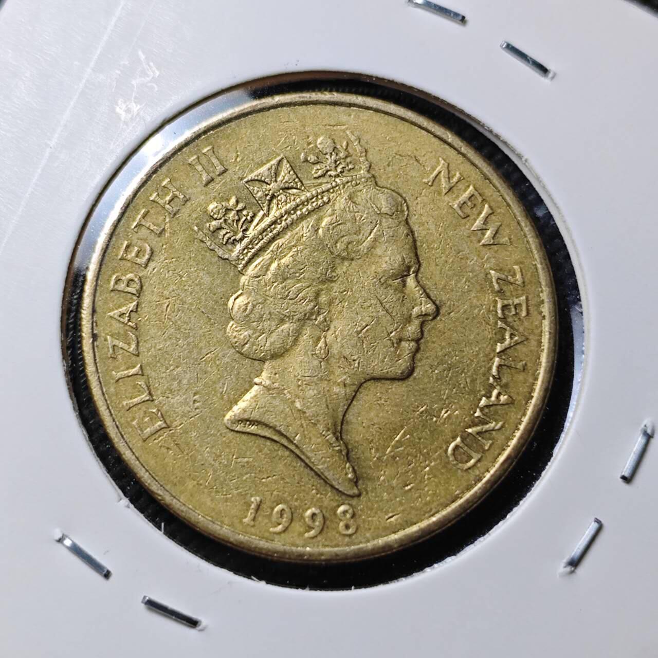 KK钱币收藏小铺  第389期  2月预留时间 周末发货  新西兰2元