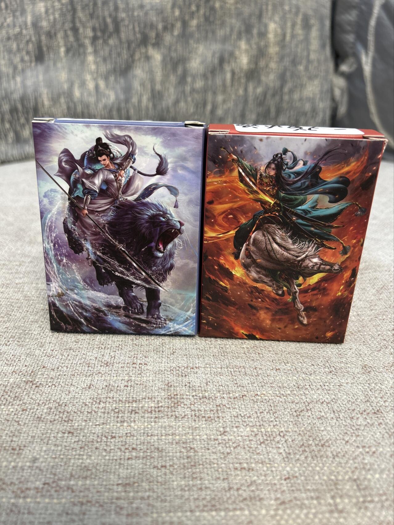 喜灰玩卡拍卖第四期，接代拍，免佣金帮卡友们拍卖，欢迎送拍，释放现金流，让自己有资金可以购买更多喜欢的卡牌，让别的卡友能淘到更多心仪的卡牌 卡德曼巾帼水浒（冷烫粗闪）第一弹➕第二弹合拍