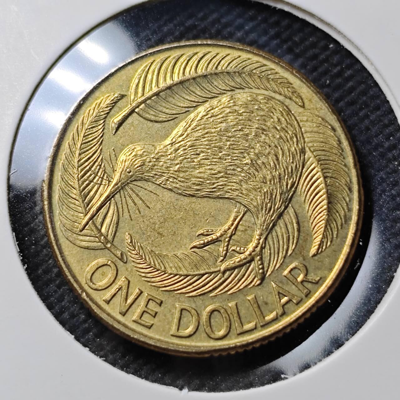 KK钱币收藏小铺  第389期  2月预留时间 周末发货 新西兰1元 