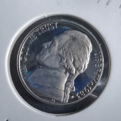 沼泽如烟--第974场 - 美国1983年5分精制币