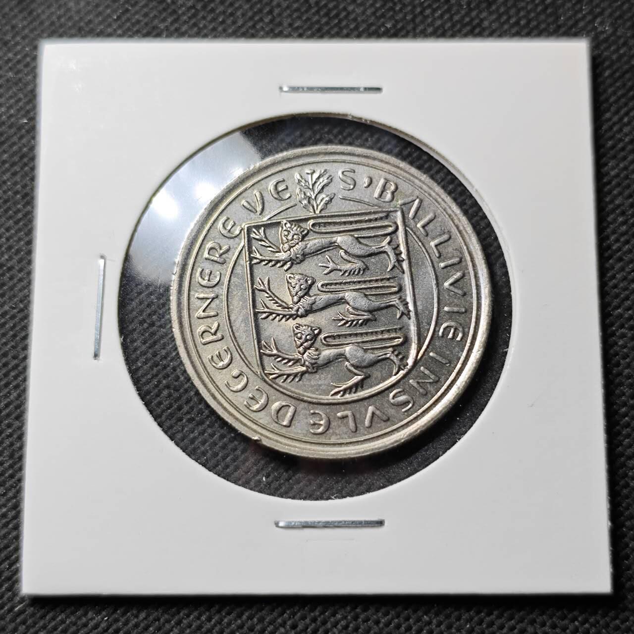 KK钱币收藏小铺  第389期  2月预留时间 周末发货  根西10便士奶牛