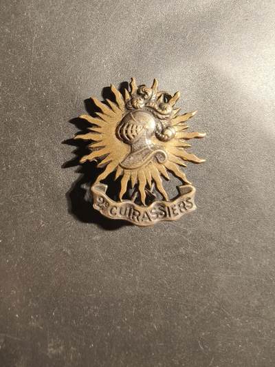 老王徽章第179期 - 法国第2胸甲骑兵团证章