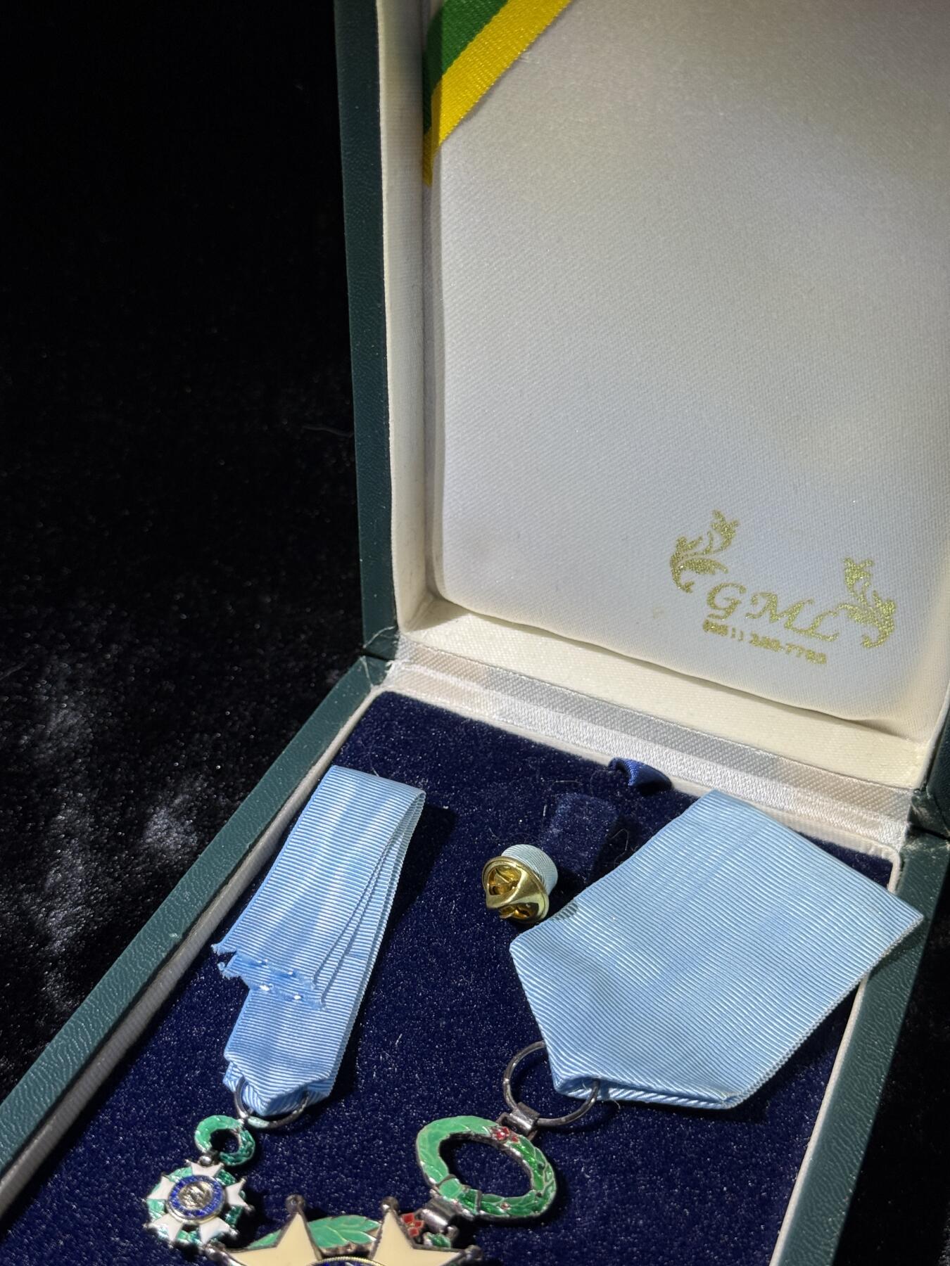 戎马世界章牌大赏第110期 巴西南十字勋章，骑士级，现代版，合金冷珐琅