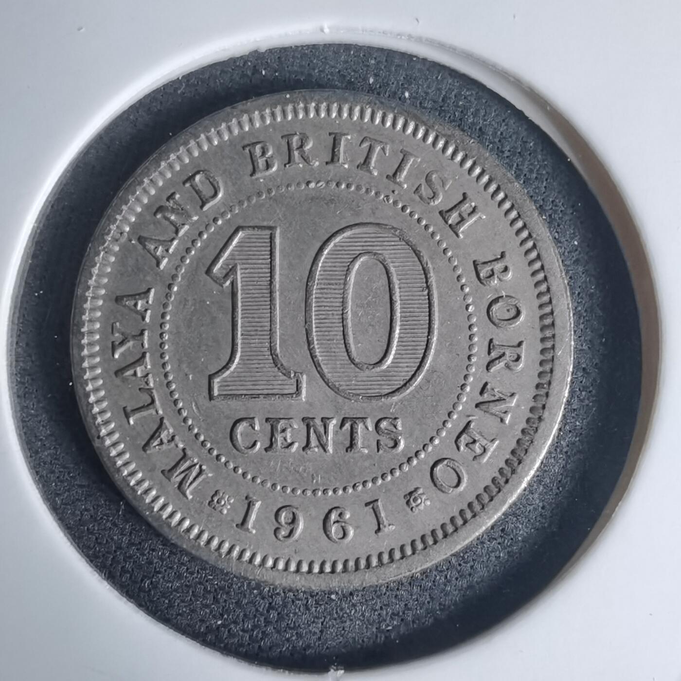 沼泽如烟--第975场 英属马来亚婆罗洲1961年十分