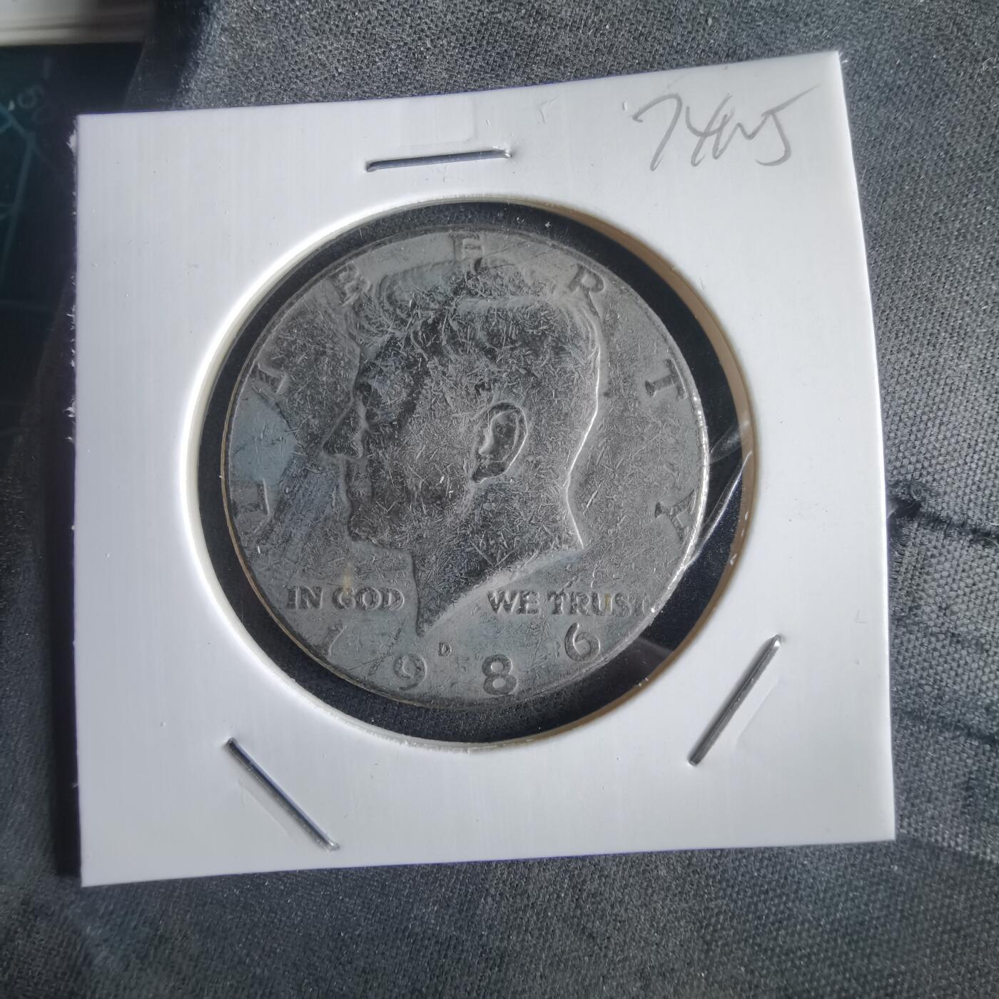 沼泽如烟--第974场 美国1986年半元