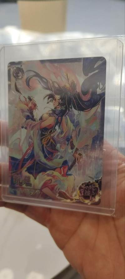 秋原瞳的小店第三十四期（年终大促1/3，农历马年年味越来越重了，希望大家新的一年龙马精神，一往无前） - 卡游三国紫玉046/199甄姬，实物唯美