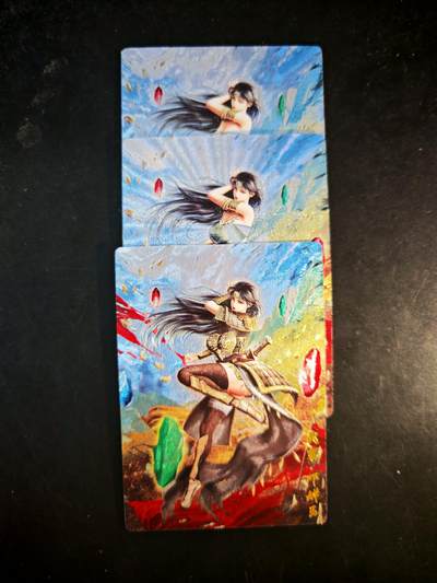 琦卡当当铺～第30期★★一大波美女正向你走来~支持寄存★★~【9点40结束】扫码加群抽[包邮券]~ - 奇点卡牌 盲包卡 粗闪 巾帼红颜 邓婵玉红妆和战损