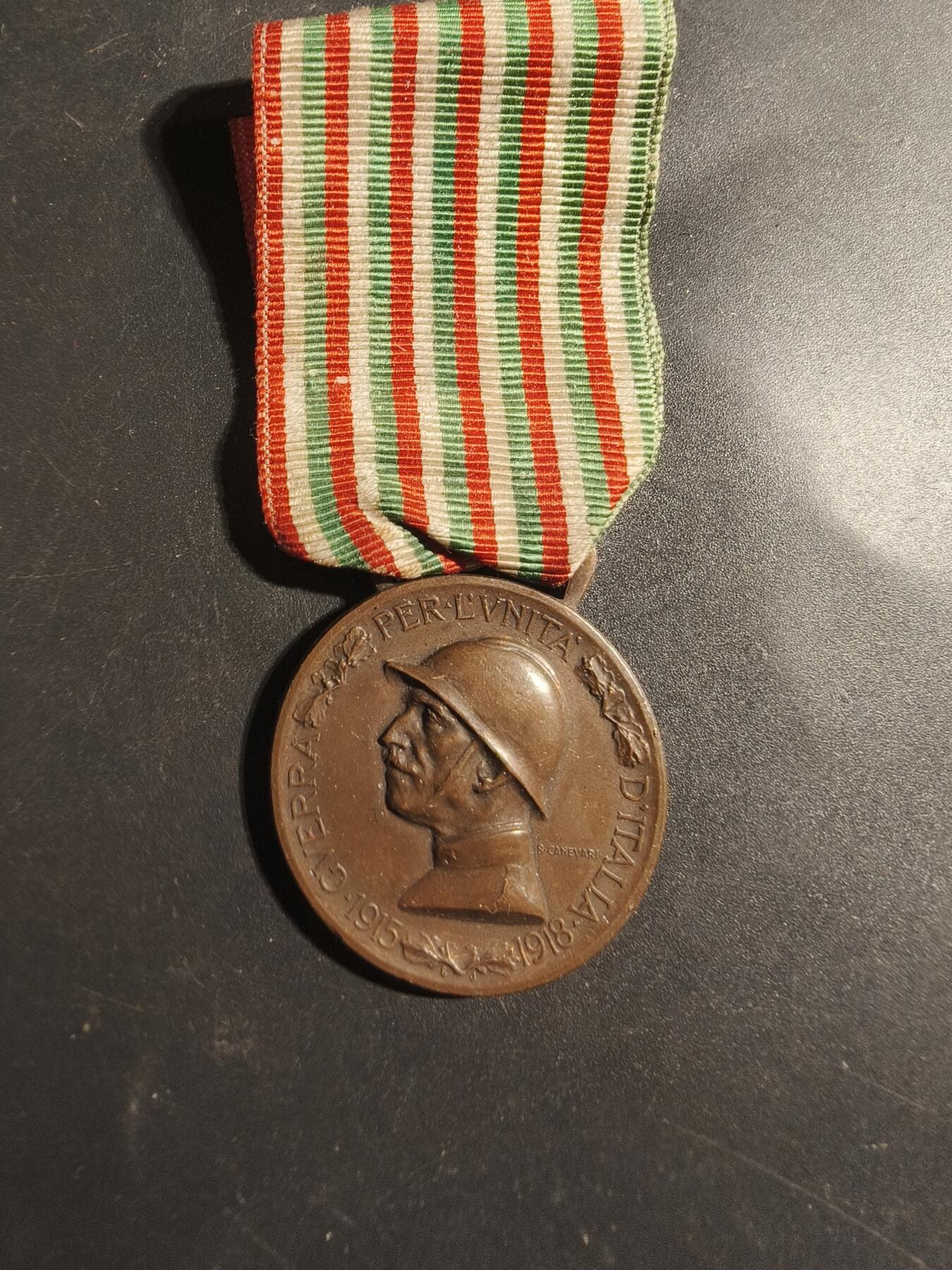 老王徽章第179期 意大利一战纪念章