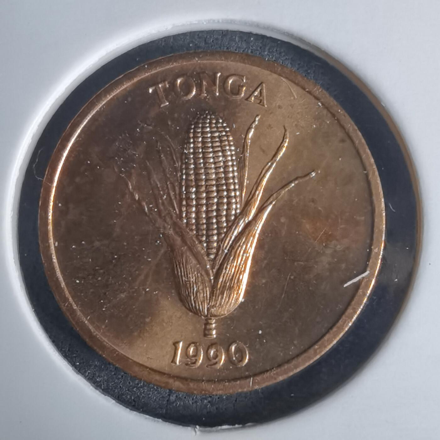 沼泽如烟--第975场 汤加1990年一分