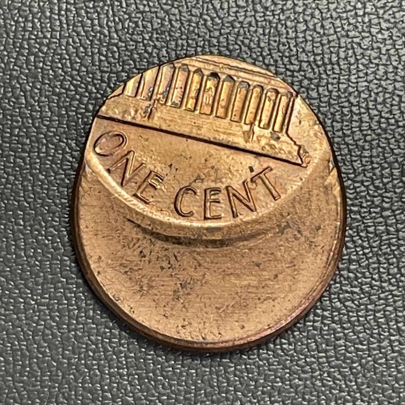 回流0125 极其罕见！美国林肯1美分（Lincoln Cent）严重错版币