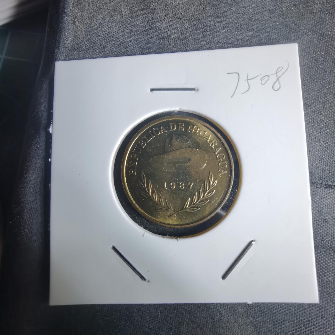 沼泽如烟--第975场 尼加拉瓜1987年五十分