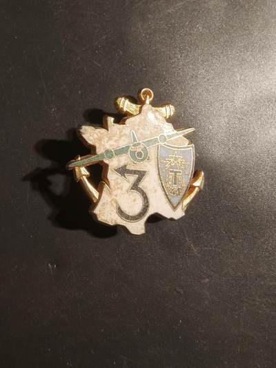 老王徽章第179期 - 法国陆军第41通信团3连证章