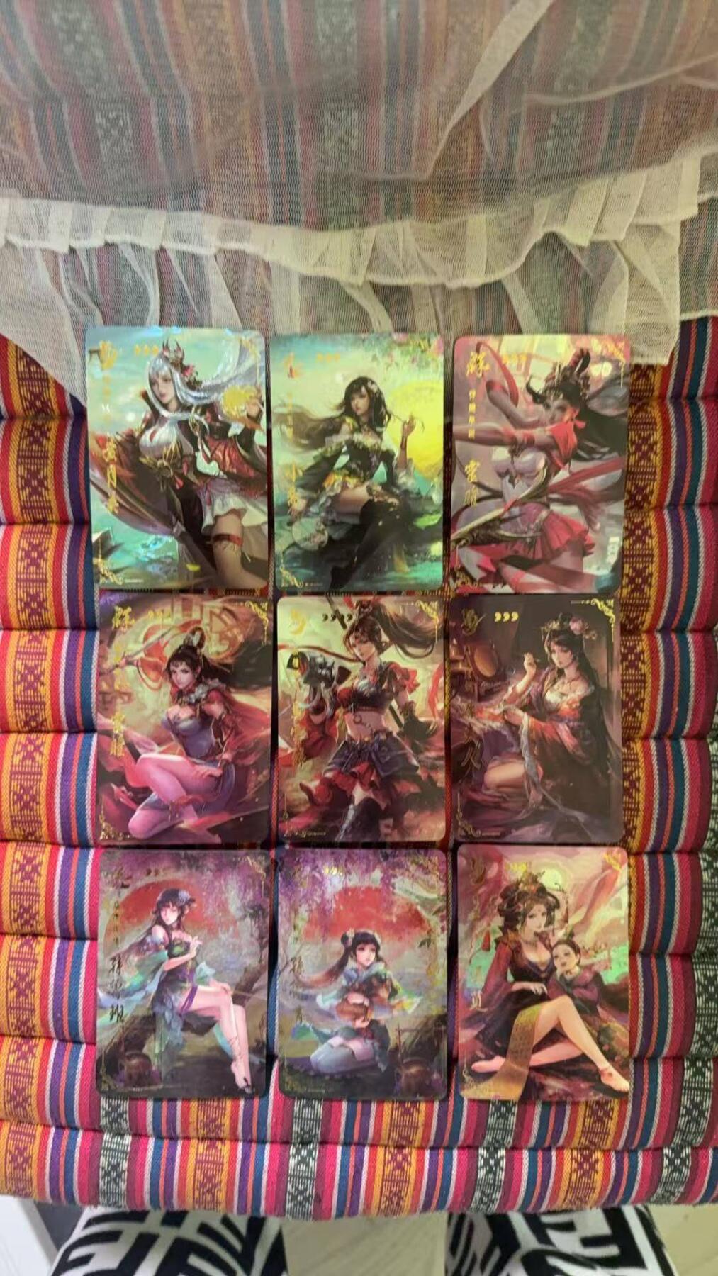 光影卡牌第29期，各家亲签，各家套卡，持续收拍品 卡德曼光刻三国杀27张