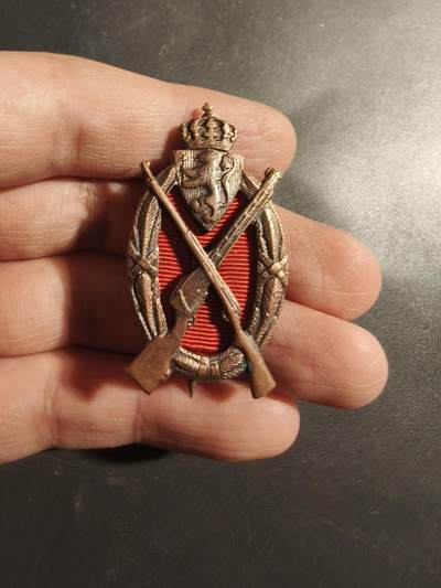 老王徽章第179期 - 挪威铜级军事射击证章