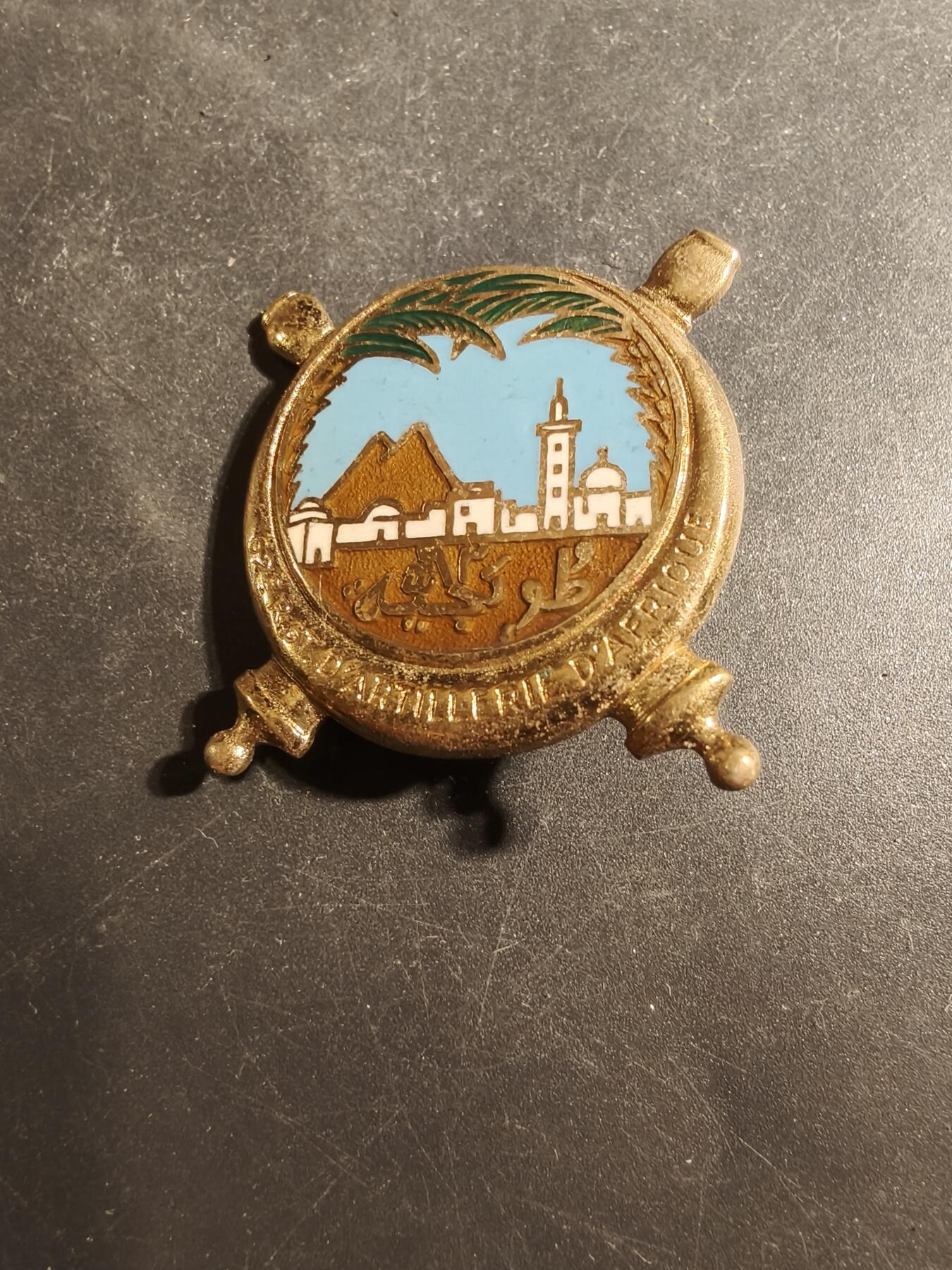 老王徽章第179期 法国非洲军团第62炮兵团证章