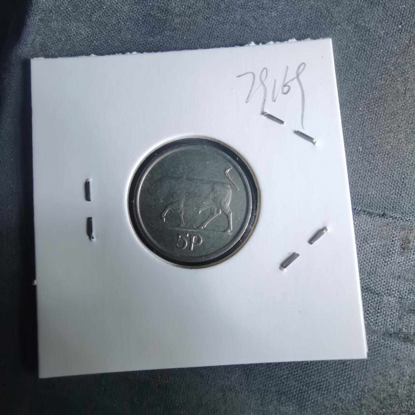 沼泽如烟--第975场 爱尔兰2000年5便士