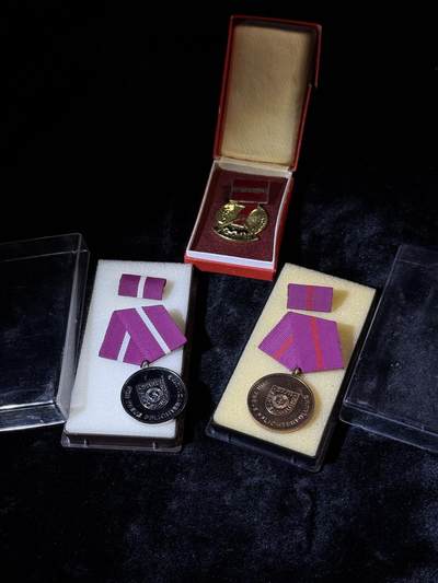 戎马世界章牌大赏第110期 - 东德奖章一组