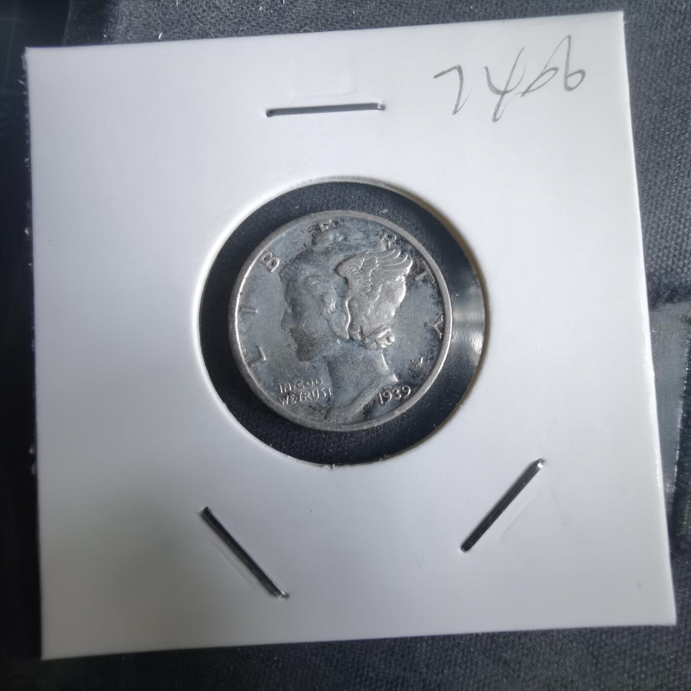 沼泽如烟--第974场 美国1939年十分银币