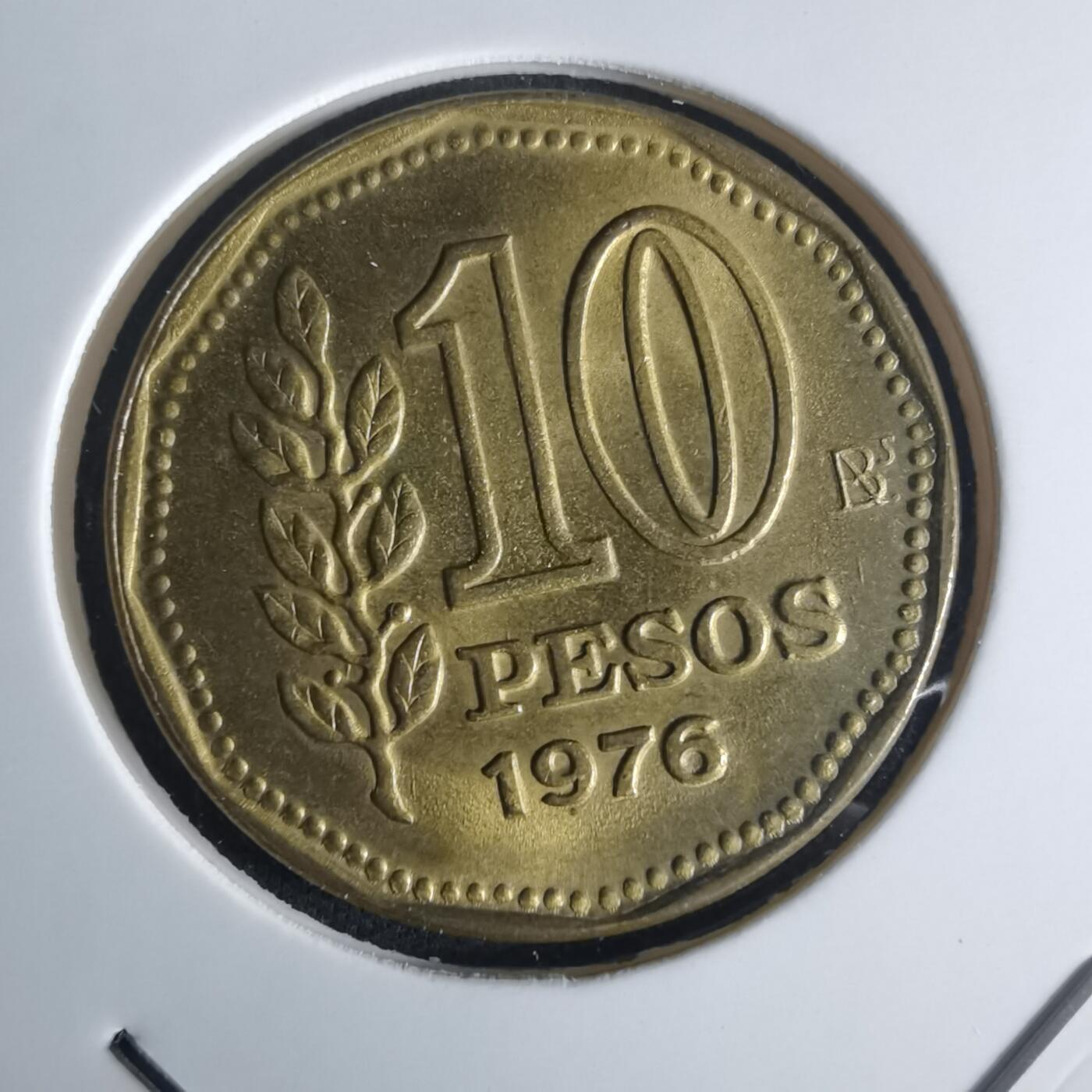 沼泽如烟--第975场 阿根廷1976年10比索