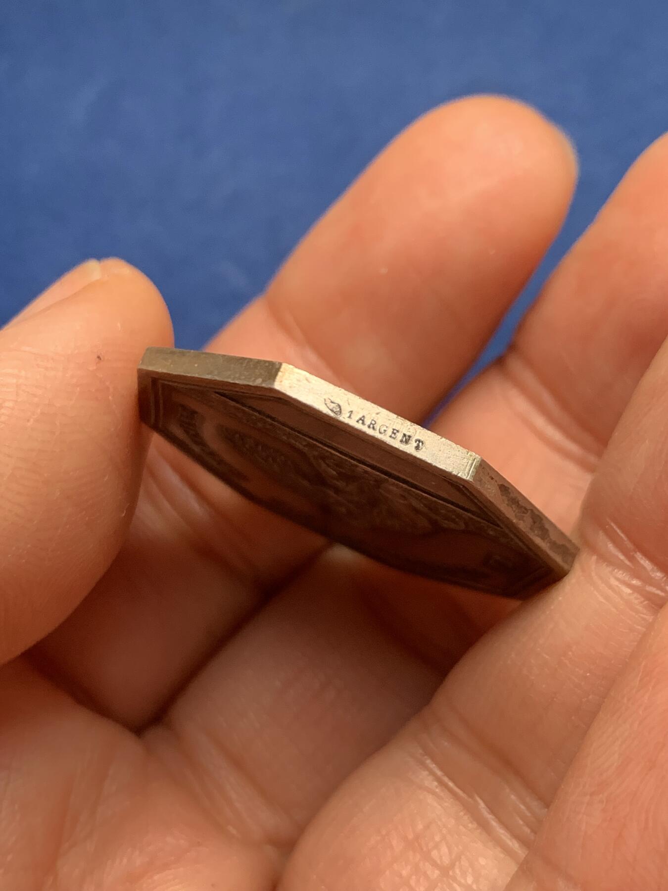 《竞宝斋》第461场 周日，周一，2场连拍 （全场包邮）欢迎送拍 法国雅努斯双面神之