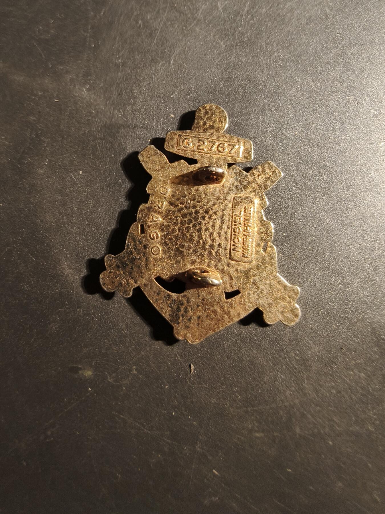 老王徽章第179期 法国陆军第9指挥支援团证章