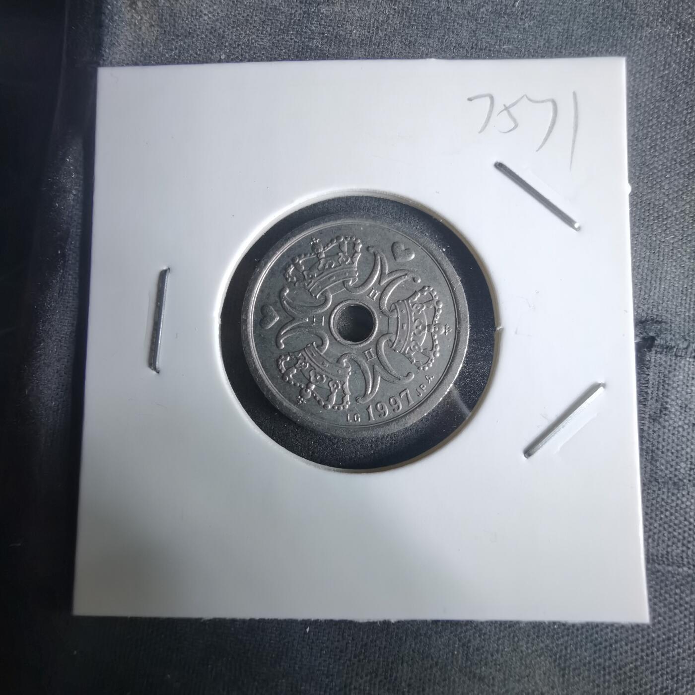 沼泽如烟--第975场 丹麦1997年1克朗