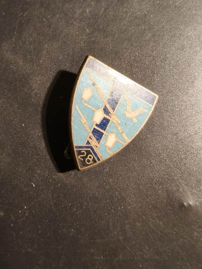 老王徽章第179期 - 法国陆军第28通信团证章