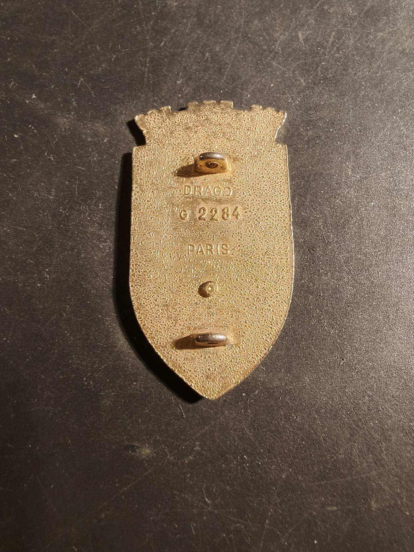 老王徽章第179期 法国陆军第54炮兵团证章