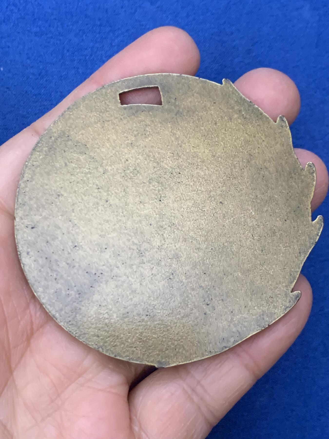 《竞宝斋》第461场 周日，周一，2场连拍 （全场包邮）欢迎送拍 塞普蒂马尼亚文学与艺术：吟游诗人 单面铜章 72.5克 66.5mm 带盒