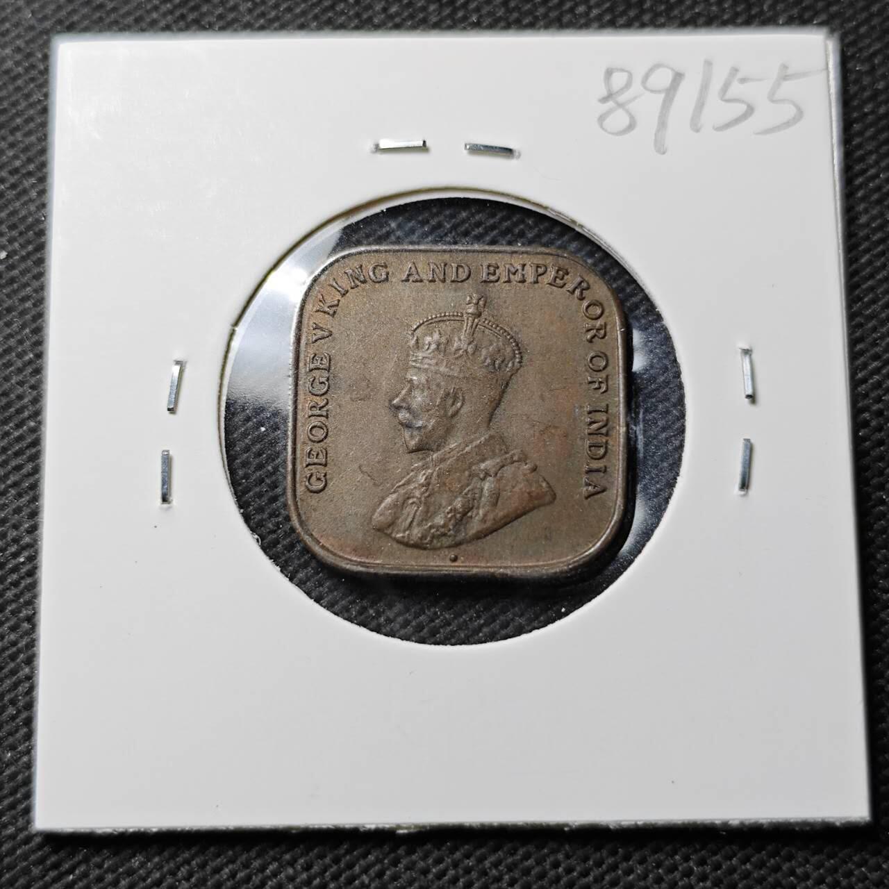 KK钱币收藏小铺  第389期  2月预留时间 周末发货  1920马来亚1分好品