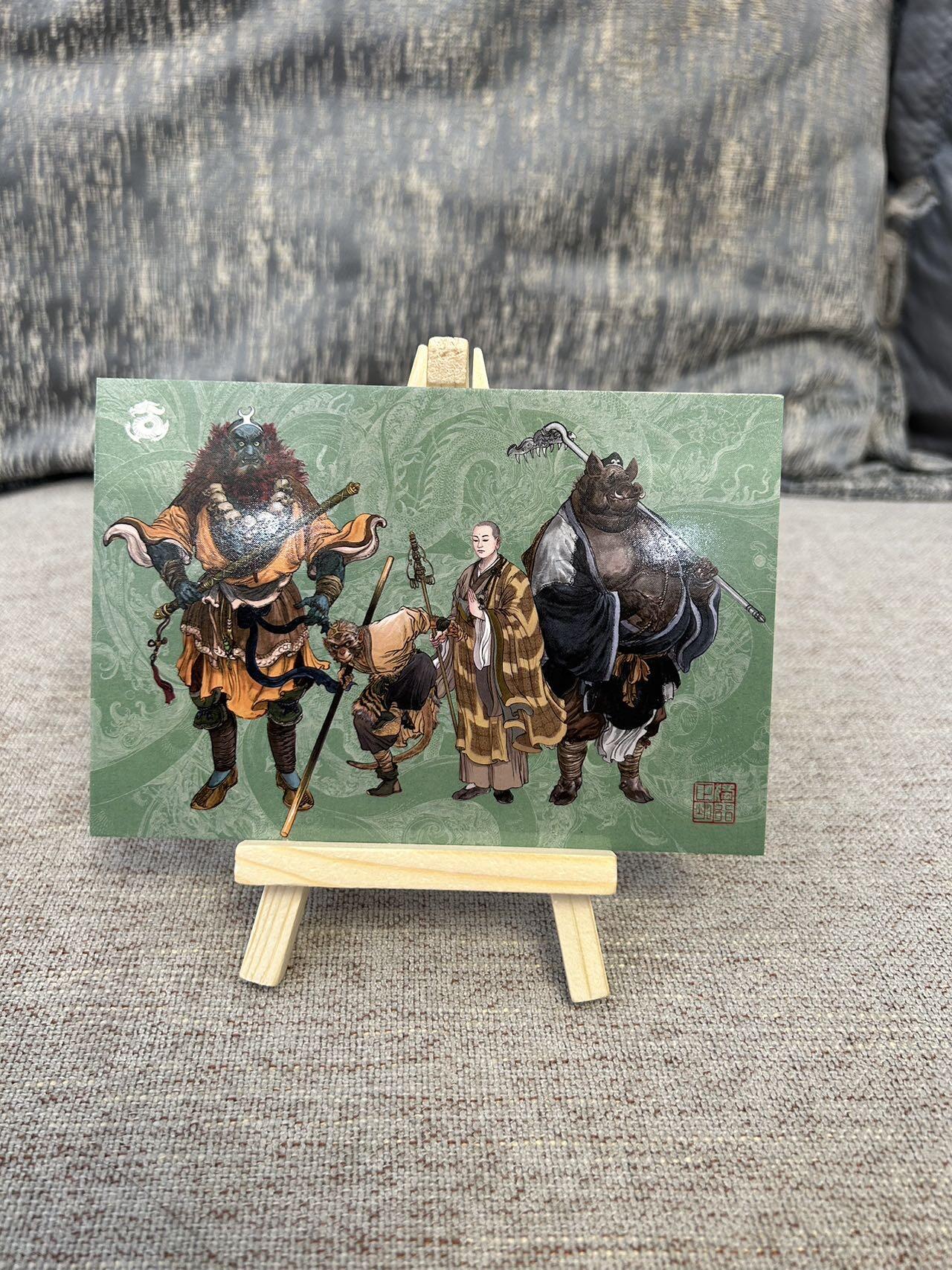 喜灰玩卡拍卖第四期，接代拍，免佣金帮卡友们拍卖，欢迎送拍，释放现金流，让自己有资金可以购买更多喜欢的卡牌，让别的卡友能淘到更多心仪的卡牌 独行正明西游记明信片一套9张