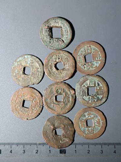 111期新疆红钱粟特钱币丝路钱币专场 - B6钱币版式一组