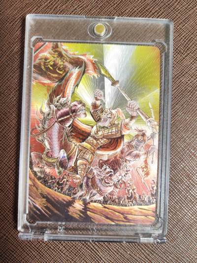 阳大大卡牌拍卖第96期（持续收拍品，周五晚上九点截拍，进群福利早知道） - 万享三国斗星录  魏延 粗闪