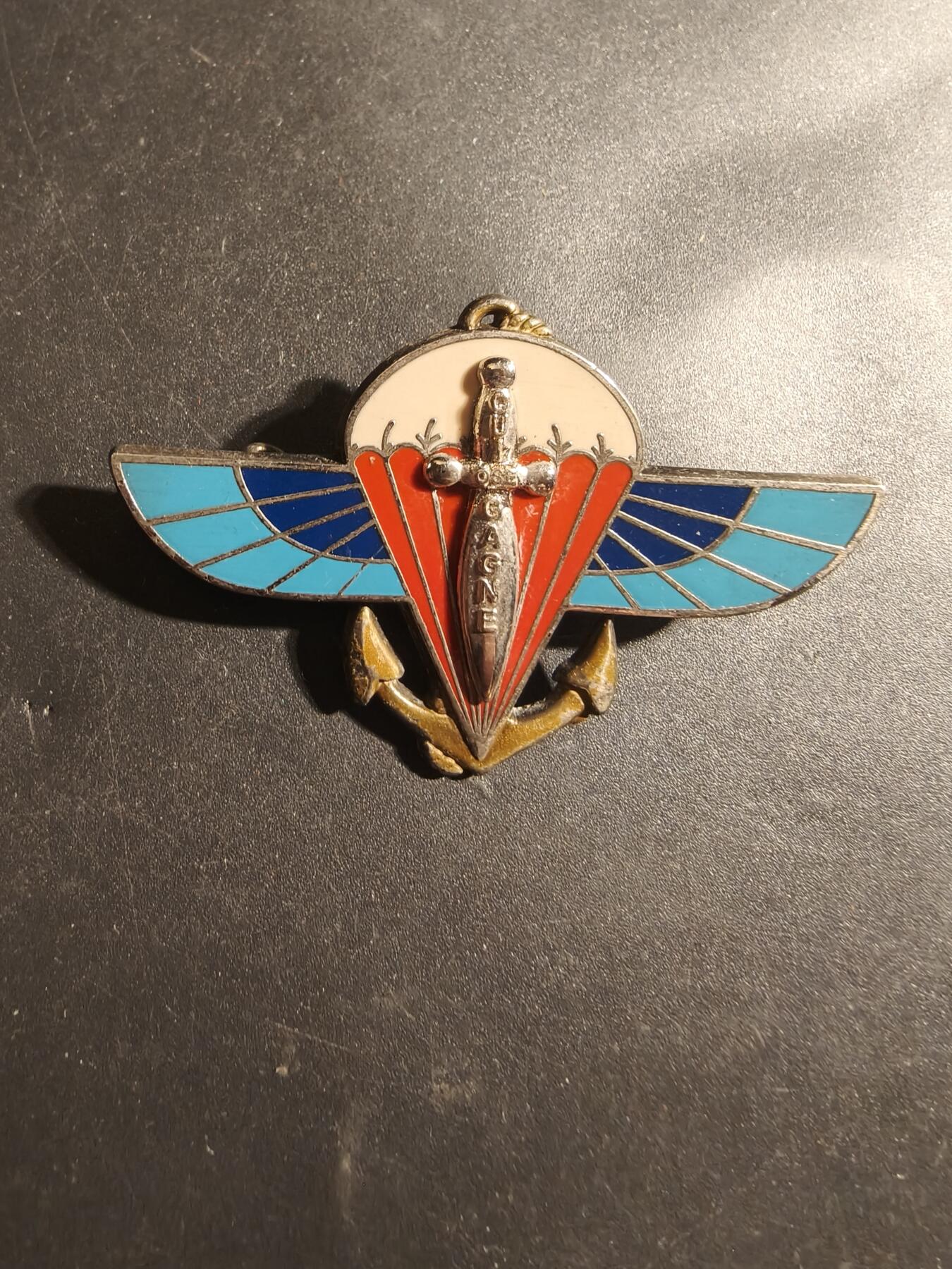 老王徽章第179期 法国海军陆战队第2伞兵团证章