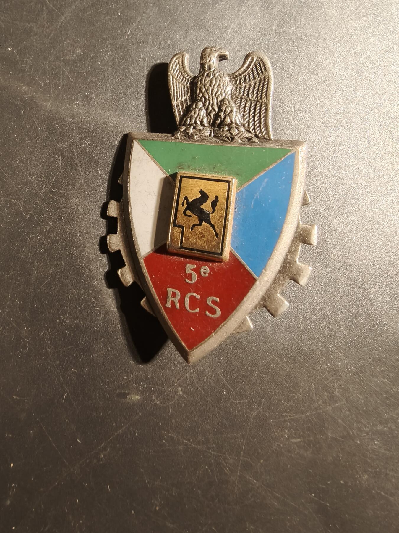 老王徽章第179期 法国陆军第5指挥与支援团证章