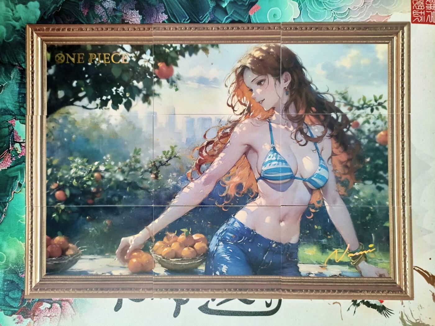 春节前倒数第二场！！龙虎卡牌-七四场（满200元包邮，无佣金，每周六结拍，欢迎送拍） 彩闪9拼 海贼王 油画娜美