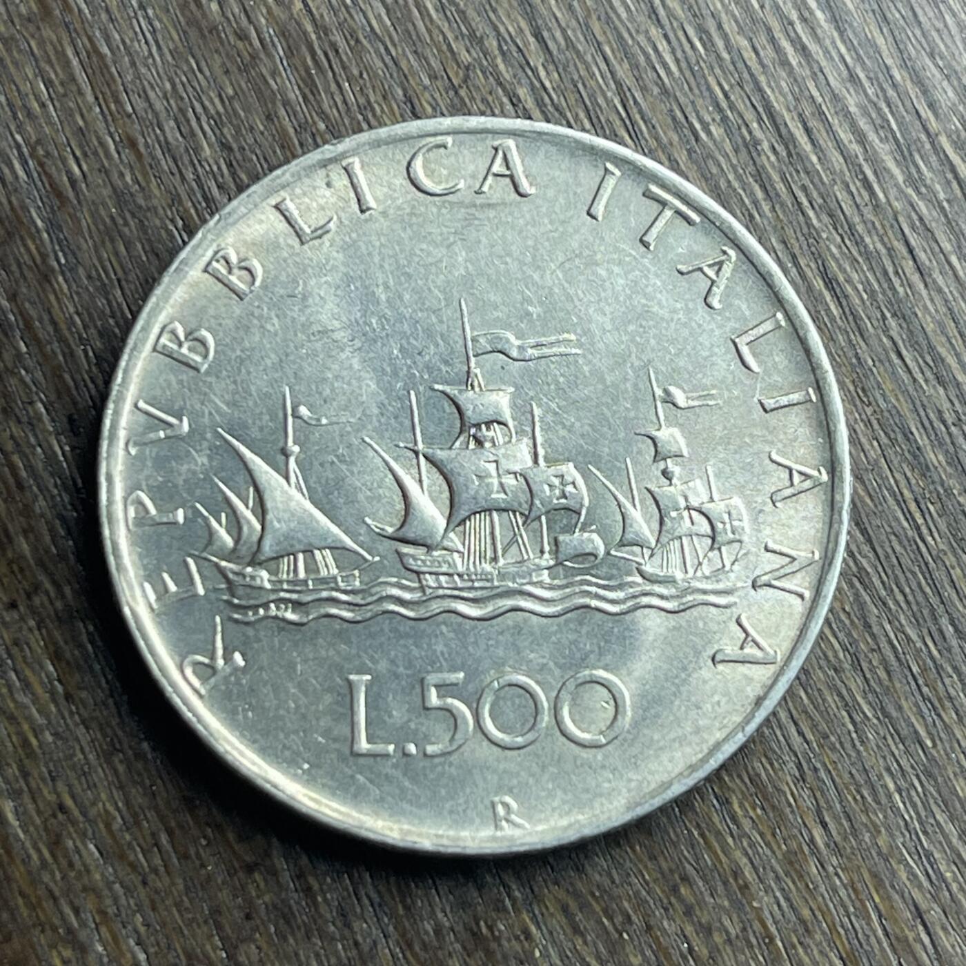 【铜匠收藏】★第140加场★精品老铜币 硬币专场 不寄存，200包邮。不满200元，支付5元运费。《接受代拍 代送NGC评级》 100【无寄存】1960 意大利 少女 500里拉 银币