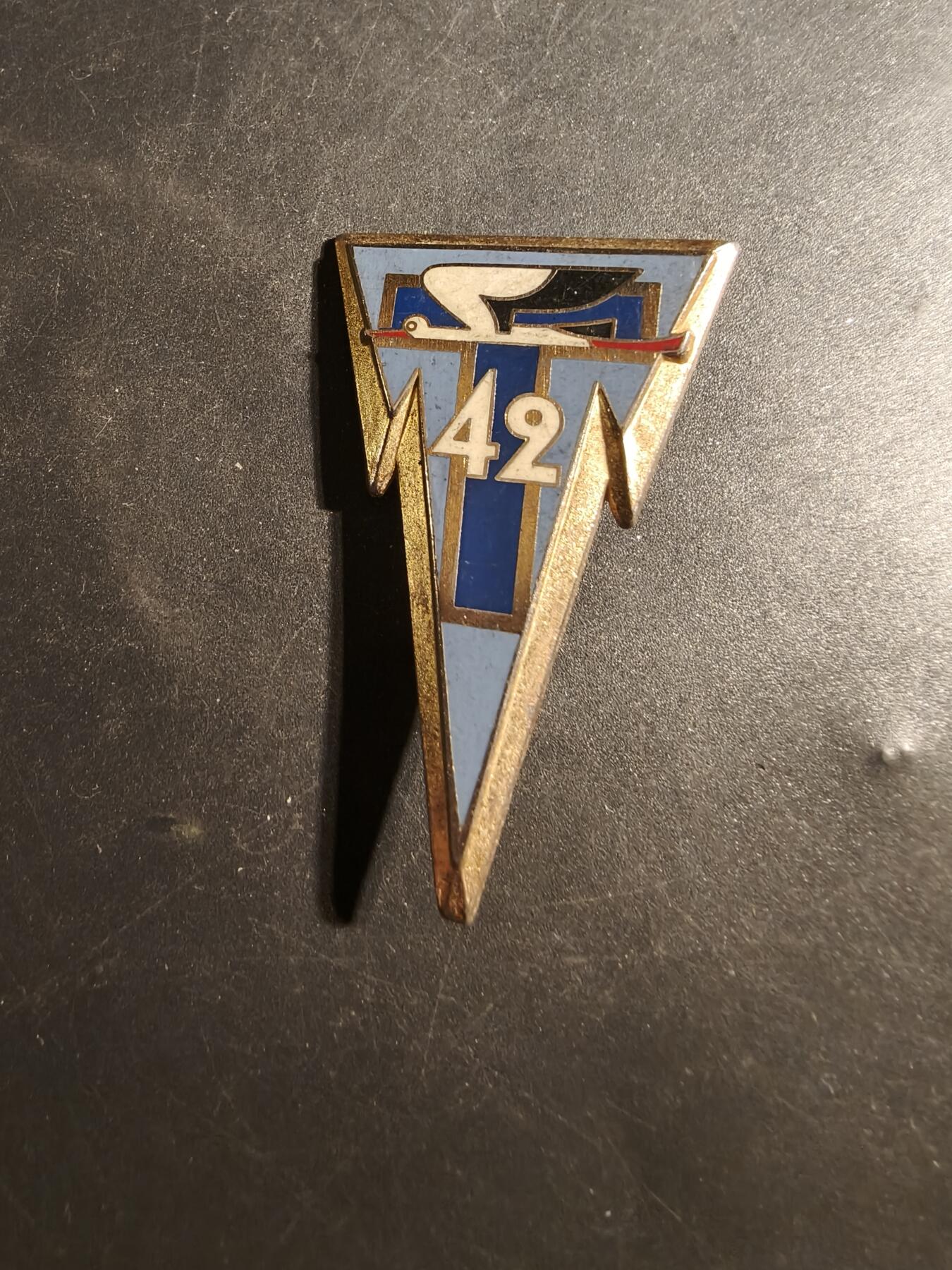 老王徽章第179期 法国陆军第72通信团证章