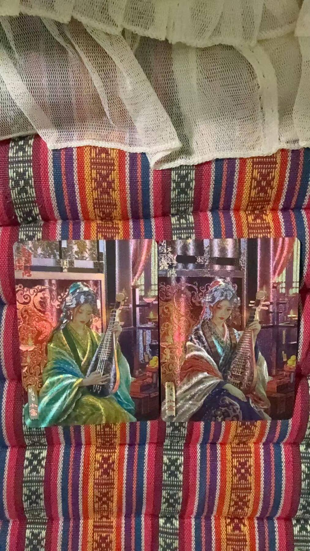 光影卡牌第29期，各家亲签，各家套卡，持续收拍品 百里小乔粗闪+异画粗闪