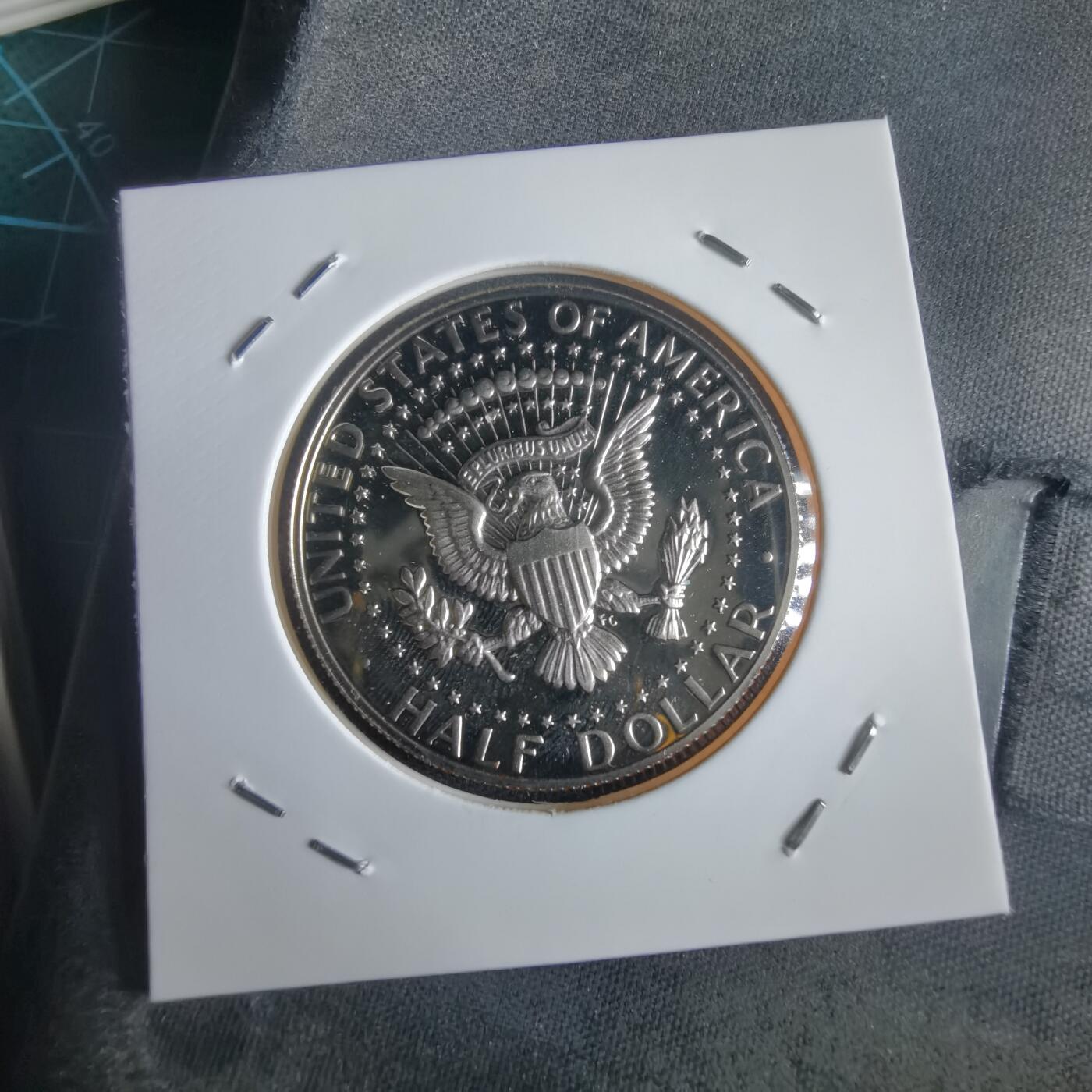 沼泽如烟--第974场 美国1986年50分精制币