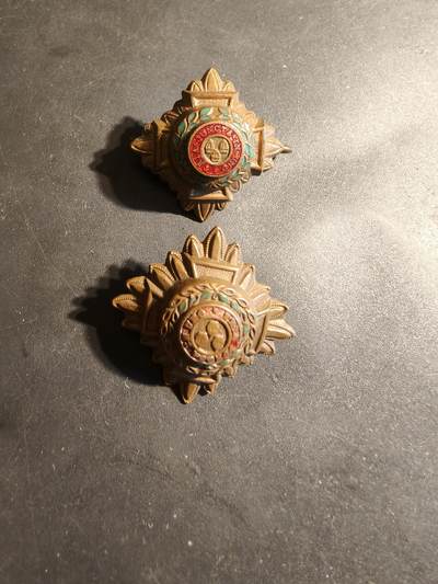 老王徽章第179期 - 英国军衔配饰巴斯星一组    一战时期    带珐琅