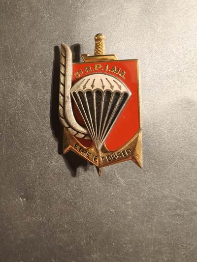 老王徽章第179期 - 法国海军陆战队第3伞兵团证章