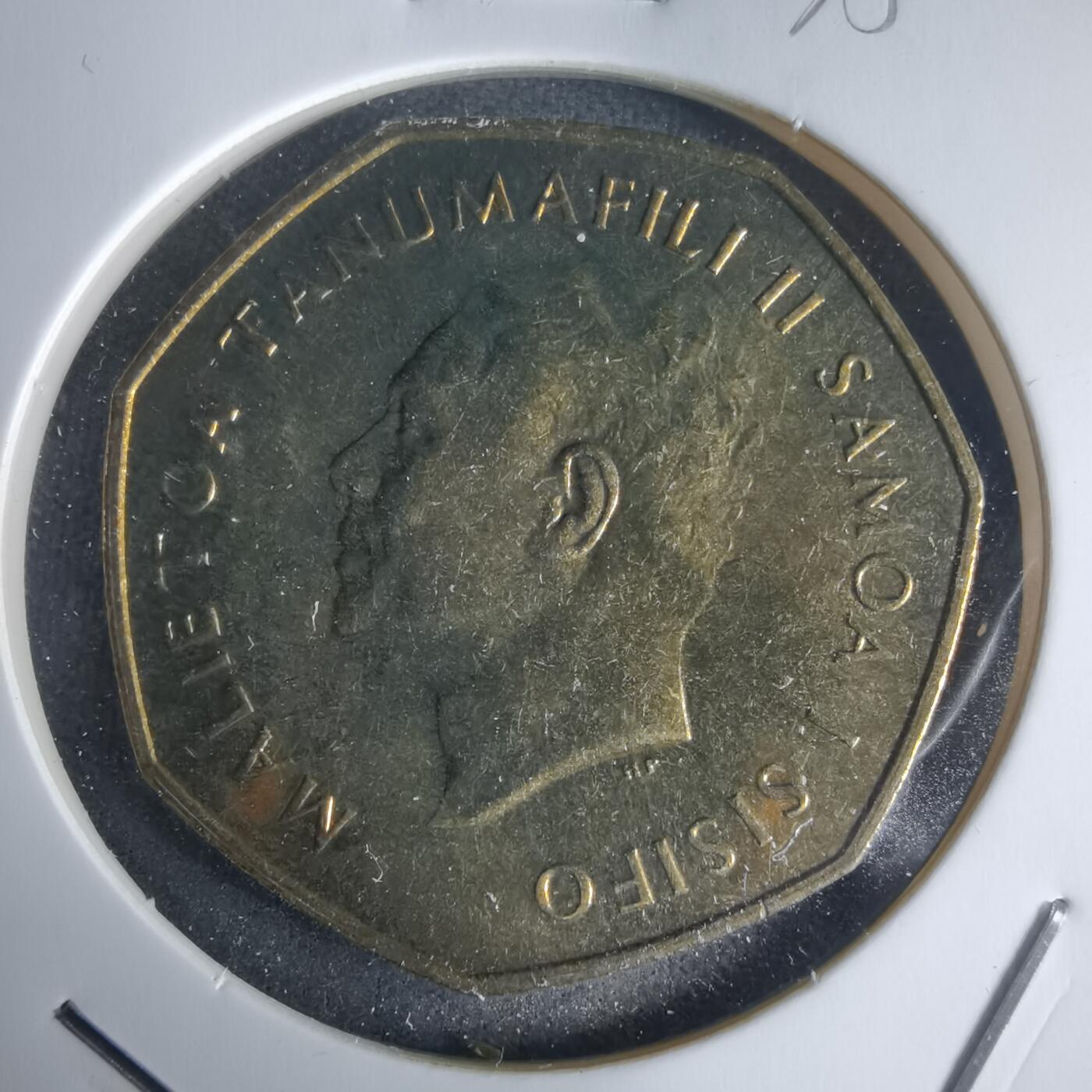 沼泽如烟--第975场 萨摩亚1984年一元