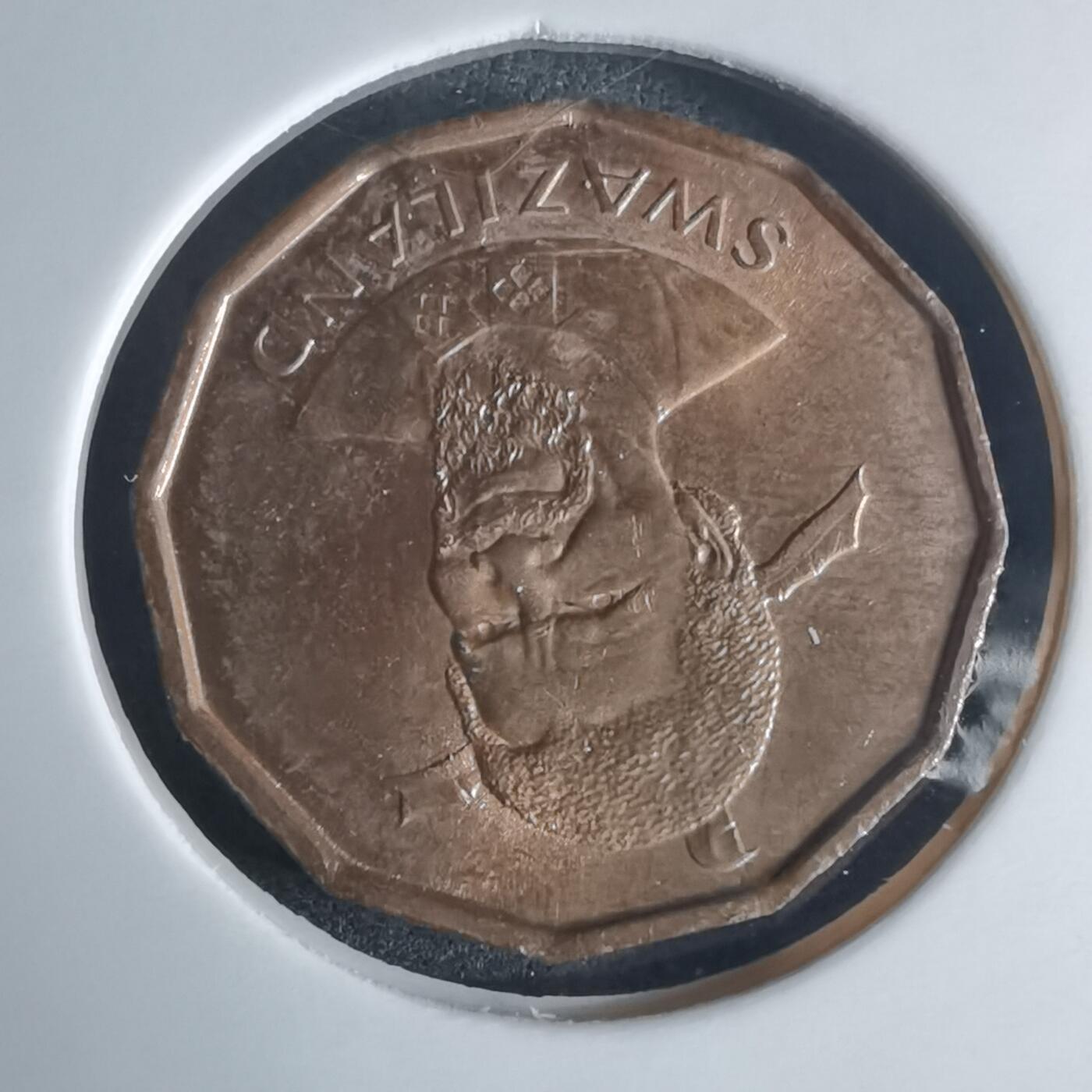 沼泽如烟--第975场 斯威士兰1974年一分