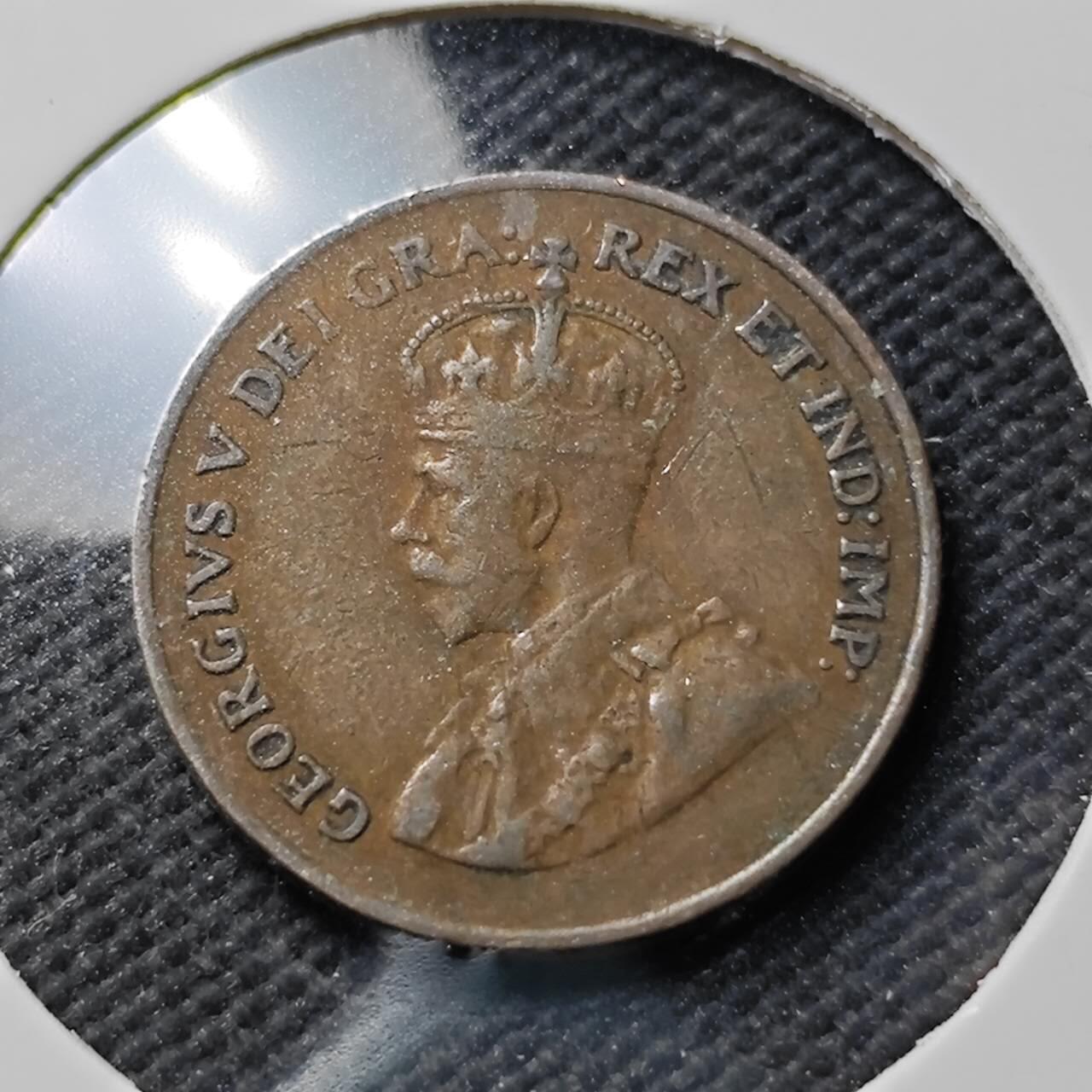 KK钱币收藏小铺  第389期  2月预留时间 周末发货 加拿大1分铜币 