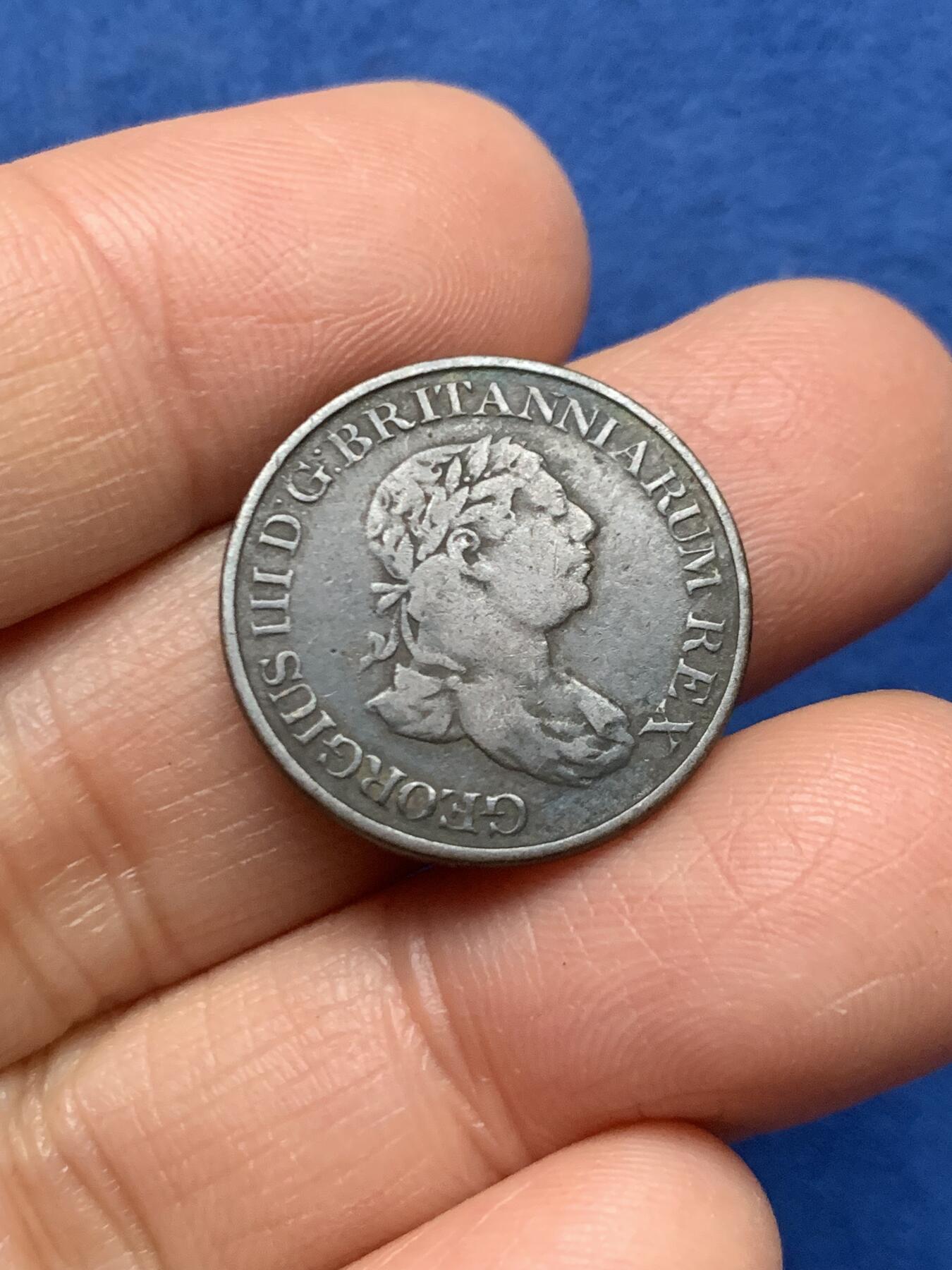 《竞宝斋》第461场 周日，周一，2场连拍 （全场包邮）欢迎送拍 两枚一组 英属锡兰1802-1815年大象铜币，少见的经典款别，英属钱币代表作之一。