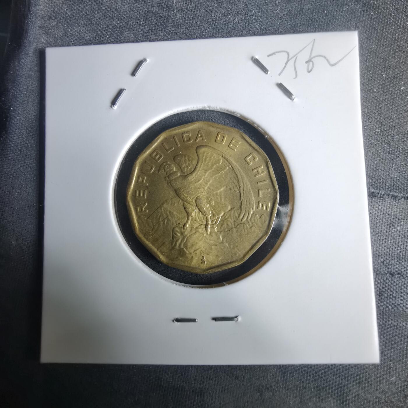 沼泽如烟--第975场 智利1975年100埃斯库多