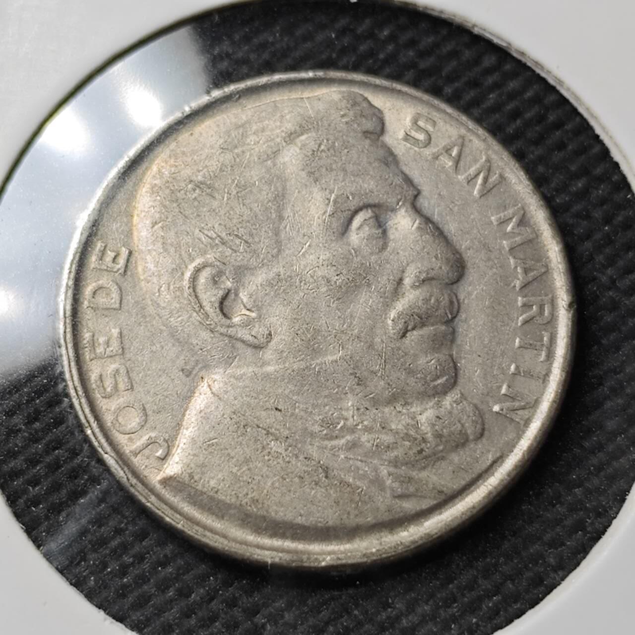 KK钱币收藏小铺  第389期  2月预留时间 周末发货  阿根廷20分纪念币